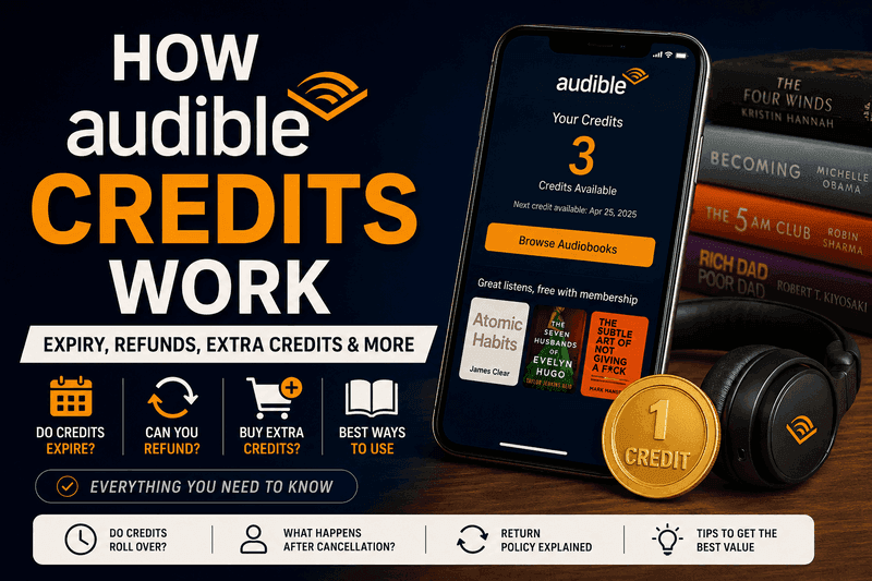 How Does Audible Credits Work?