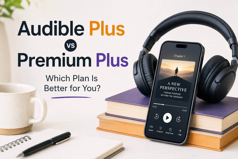 Audible Plus vs Premium Plus