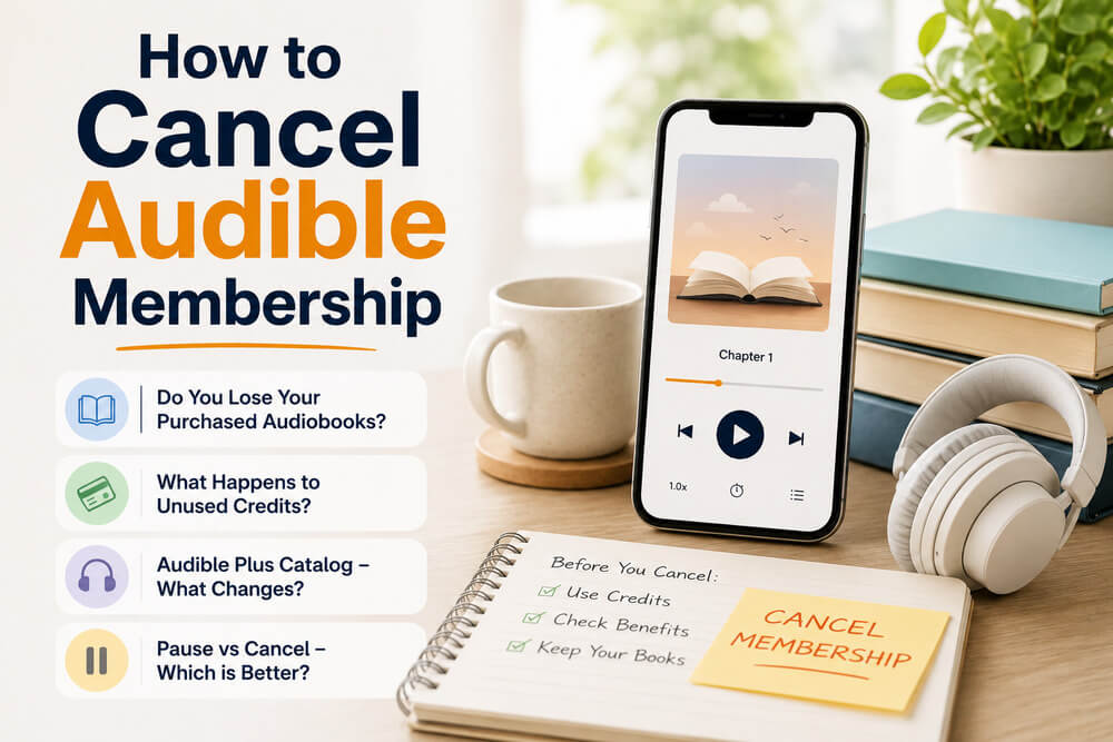 How to Cancel Audible Membership